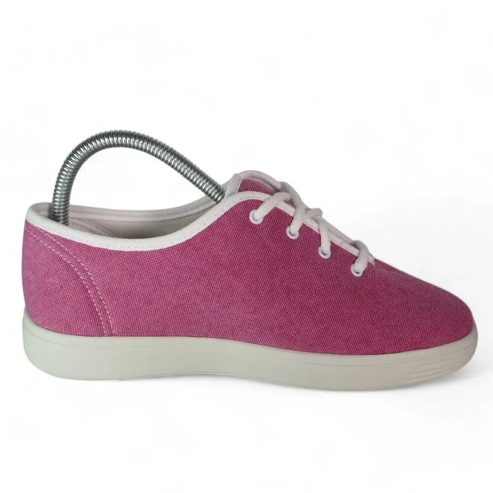 Cosyfeet Kama Extra Wide (Extra Roomy) Lace-up Comfort Shoes‎ Pink Women's 6